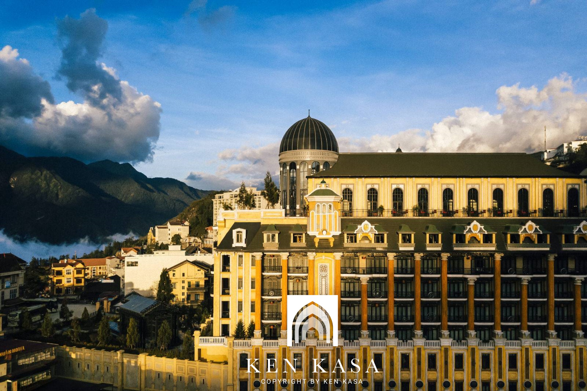 Kiến trúc bên ngoài của Hotel De La Coupole Sapa